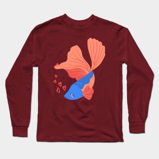 Colorful Koi Fish Beautiful Long Sleeve T-Shirt